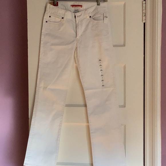 Gap Curvy Straight White Jeans Size 27/4A - Picture 2 of 12